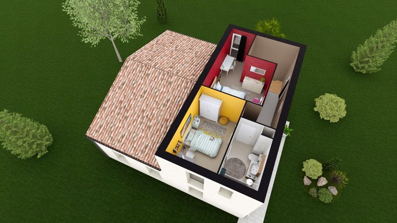 Maison - 110 m2 - 5 pièces