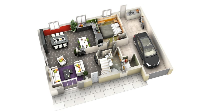 Maison - 140 m2 - 6 pièces