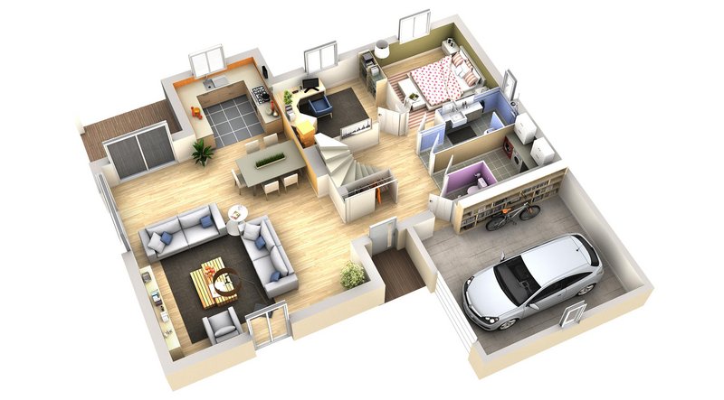 Maison - 140 m2 - 6 pièces