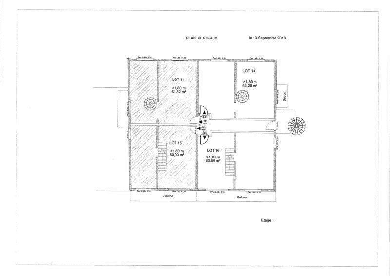 Appartement - 62 m2 - 3 pièces