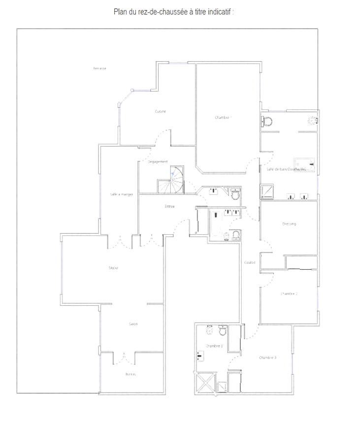 Appartement - 349 m2 - 13 pièces