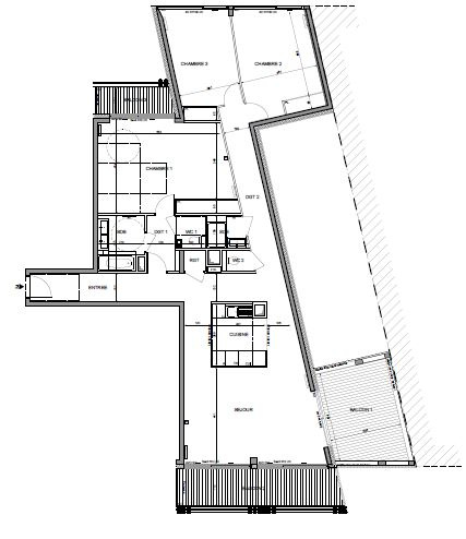 Appartement - 136,99 m2 - 4 pièces