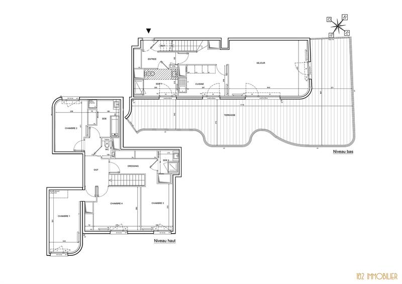 Appartement - 128 m2 - 5 pièces
